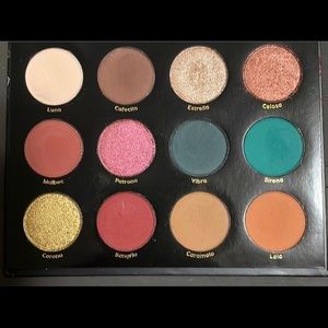 Lightly used or swatched Make up